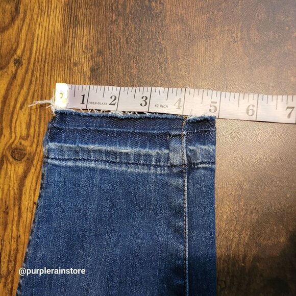 Madewell Jeans 28 Button Fly Skinny 10" High Rise Rosecliff Wash H6319 Stretch - Picture 12 of 13